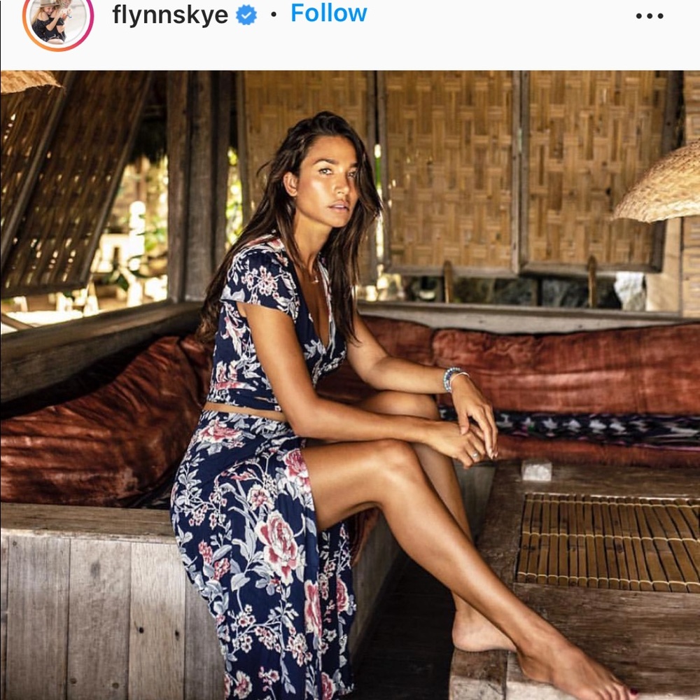 Flynn Skye That’s a Wrap Rosey Top and Skirt